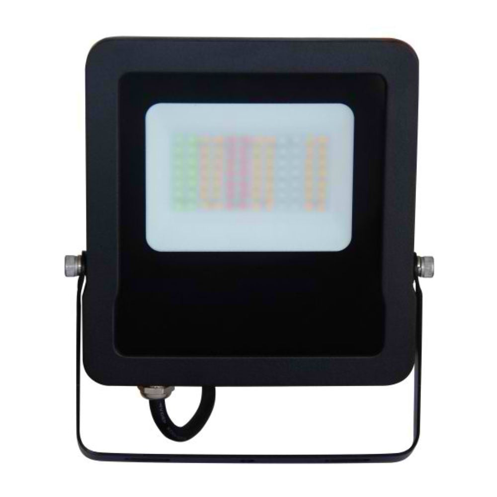CLA SMTFLOOD - 10W/30W LED Smart Wi-Fi 5000K + RGB Tuneable DIY Flood Light IP65 240V